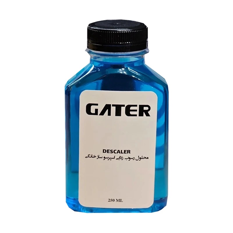محلول رسوب زدای اسپرسوساز خانگی 250 میلی لیتر گتر