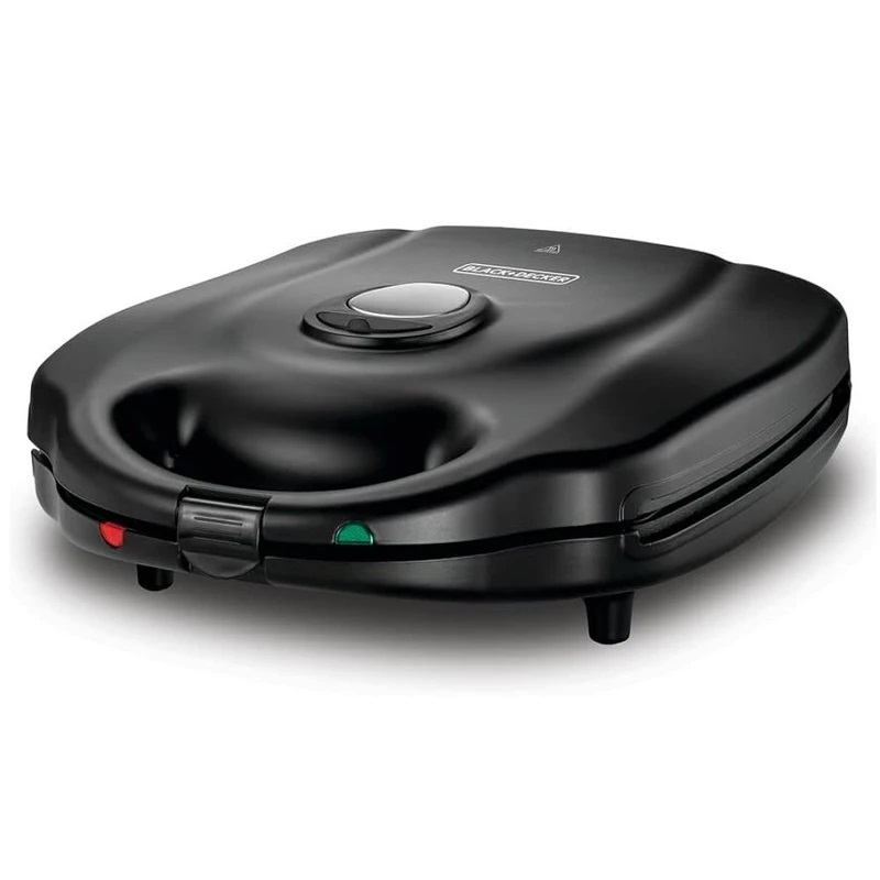 ساندویچ‌ساز بلک اند دکر مدل TS4130 | دستگاه سه‌کاره ساندویچ، گریل و وافل‌ساز ۱۴۰۰ وات